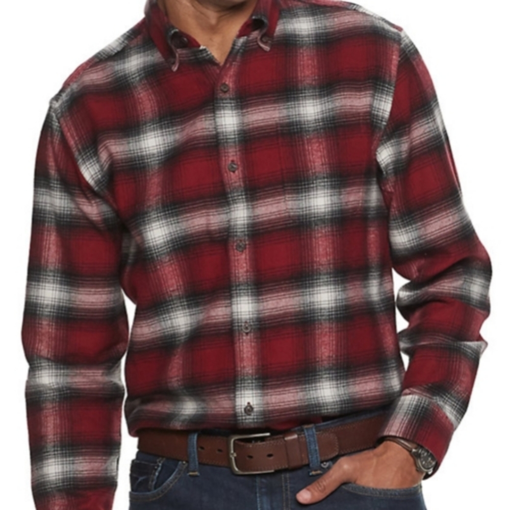 Croft & Barrow Extra Soft Flannel Shirt